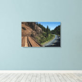 [収束]ストレッチされたキャンバス キャンバスプリント (インサイチュ (ウッドフロア))