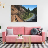 [収束]ストレッチされたキャンバス キャンバスプリント (インサイチュ (リビング))