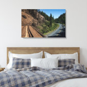 [収束]ストレッチされたキャンバス キャンバスプリント (インサイチュ (寝室))