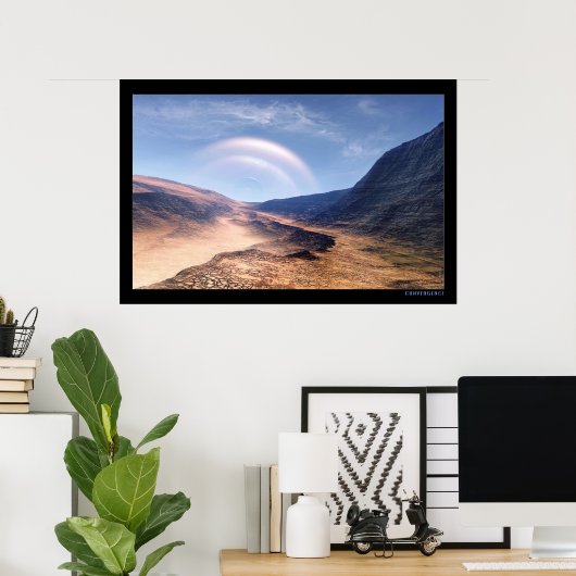 収束 ポスター (ホームオフィス)