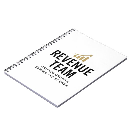 収益チーム – 成長を陰で推進 ノートブック (左側)