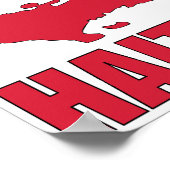 収益 – ハイチへ救済願う ポスター (角)