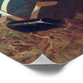 収監中のオセオラ， c.1837 ポスター (角)