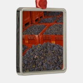 収穫からちょうどギャメイの葡萄 メタルオーナメント (右)