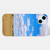 収穫された小麦の畑 Case-Mate iPhoneケース (裏面 (横))