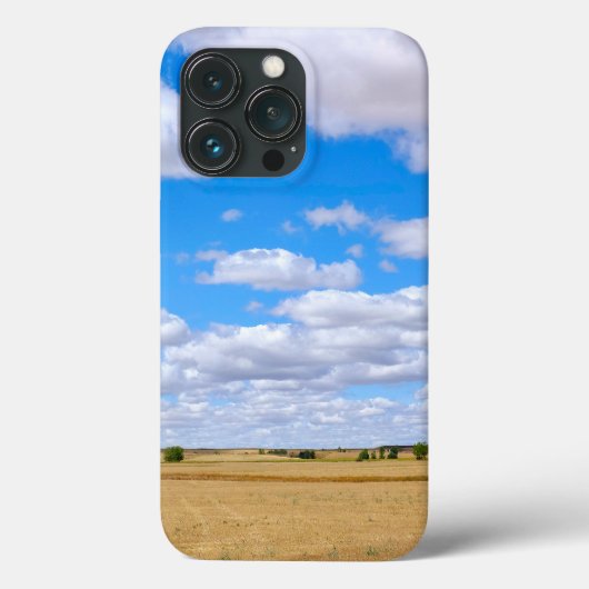 収穫された小麦の畑 Case-Mate iPhoneケース (裏面)