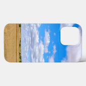 収穫された小麦の畑 Case-Mate iPhoneケース (裏面 (横))