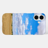 収穫された小麦の畑 Case-Mate iPhoneケース (裏面 (横))