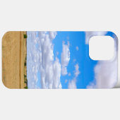 収穫された小麦の畑 Case-Mate iPhoneケース (裏面 (横))