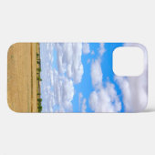 収穫された小麦畑 Case-Mate iPhoneケース (裏面 (横))