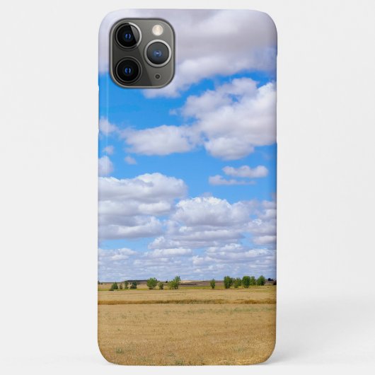 収穫された小麦畑 Case-Mate iPhoneケース (裏面)