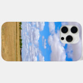 収穫された小麦畑 Case-Mate iPhoneケース (裏面 (横))