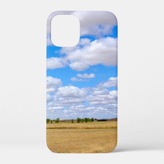 収穫された小麦畑 Case-Mate iPhoneケース (裏面)