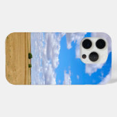 収穫された小麦畑 Case-Mate iPhoneケース (裏面 (横))