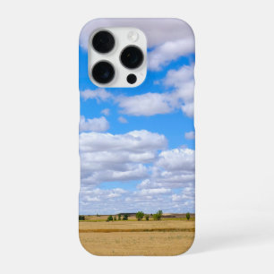 収穫された小麦畑 iPhone 16 PROケース