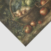 収穫された果物と野菜 薄葉紙 (詳細)