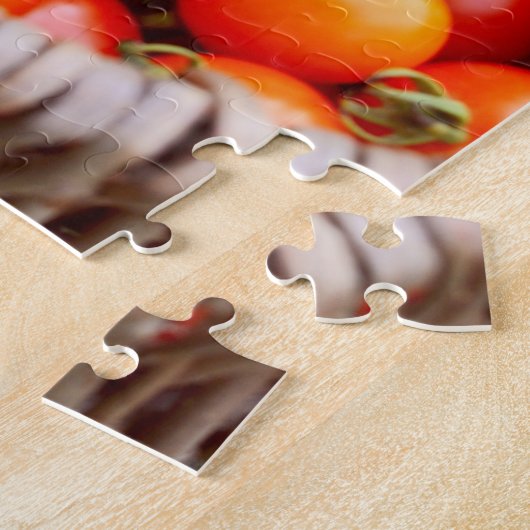 収穫された野菜 ジグソーパズル (側面)