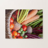 収穫された野菜 ジグソーパズル (横)