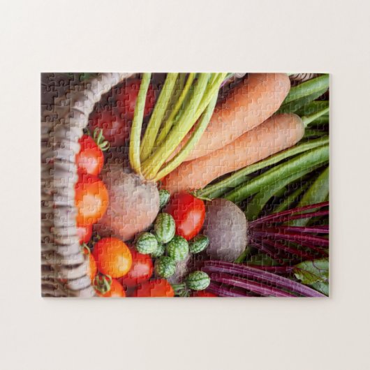 収穫された野菜 ジグソーパズル (横)