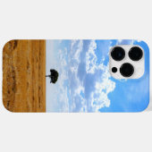 収穫した小麦畑の木 Case-Mate iPhoneケース (裏面 (横))