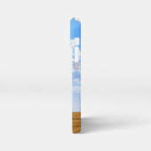 収穫した小麦畑の木 iPhoneケース (左側面)