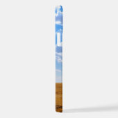 収穫した小麦畑の木 iPhoneケース (右側面)