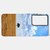 収穫した小麦畑の木 SAMSUNG GALAXYケース (左側面)