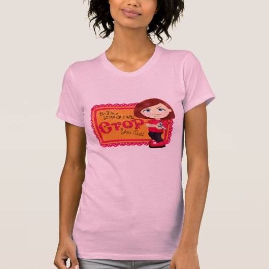 収穫して下さい! Tシャツ (正面)