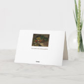 収穫のグリーティングカード カード (裏面)