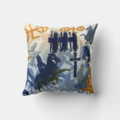 収穫のフェスティバル クッション (裏面)