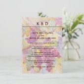 収穫のブドウ園のワイナリーの結婚式かイベント 招待状 (スタンド正面)