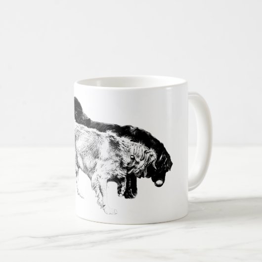 収穫のライバル コーヒーマグカップ (正面右)