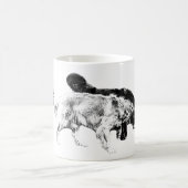 収穫のライバル コーヒーマグカップ (中央)