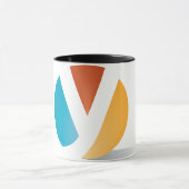 収穫のロゴのマグ マグカップ (中央)