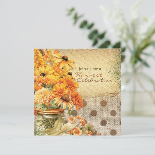 収穫の収集 招待状 (スタンド正面)