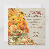 収穫の収集 招待状 (裏面)