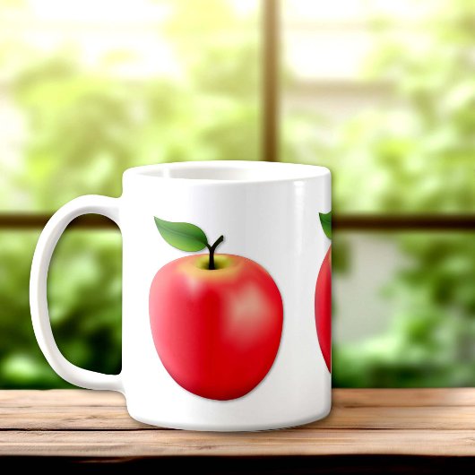 収穫の季節のりんご コーヒーマグカップ