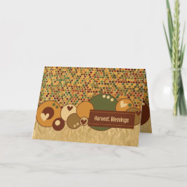 収穫の恵み サンキューカード