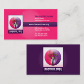 収穫の木の宗教名刺 名刺 (正面/裏面)