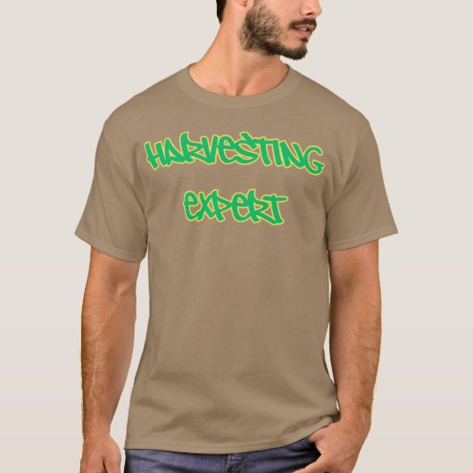 収穫の達人 Tシャツ (正面)
