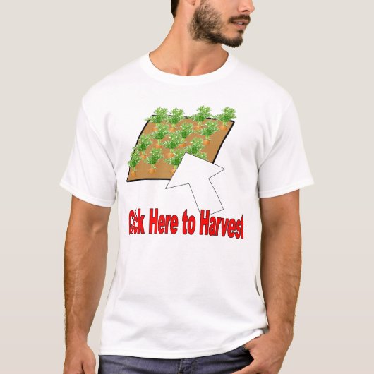 収穫へのかちりと言う音 Tシャツ (正面)