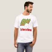 収穫へのかちりと言う音 Tシャツ (正面フル)