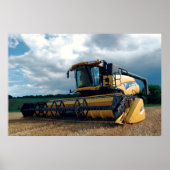 収穫コンバイン ポスター (正面)
