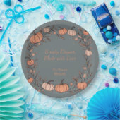 収穫ハース ペーパープレート (パーティー)