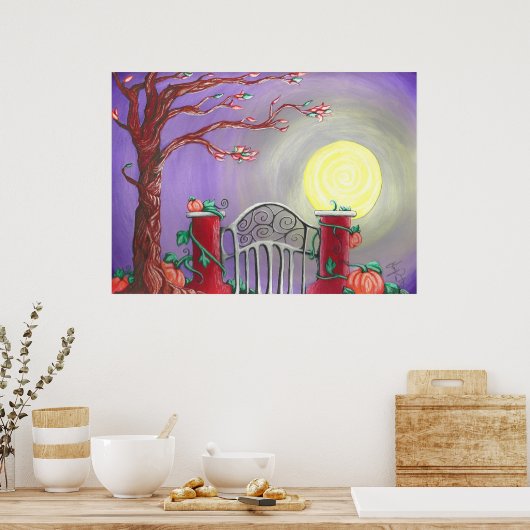 収穫ムーン ポスター (キッチン)