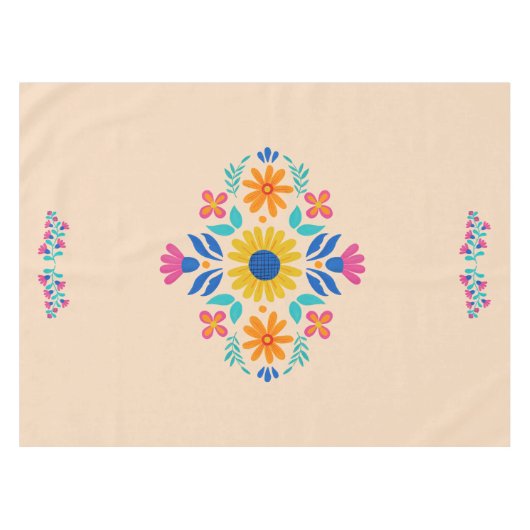 収穫メキシコ – インスパイアフローラテーブルクロス テーブルクロス (正面(横))