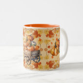 収穫ワゴン ツートーンマグカップ (正面右)