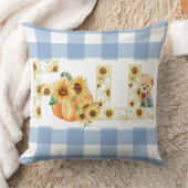 収穫乗り – テディでヴィンテージトラック可逆 クッション (ブランケット)