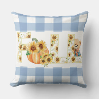 収穫乗り – テディでヴィンテージトラック可逆 クッション