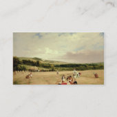 収穫分野(キャンバスの油) 名刺 (裏面)